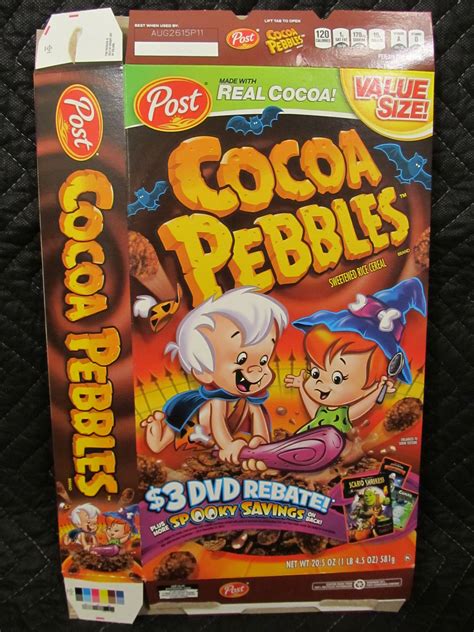 Post Cocoa Pebbles Halloween Box 2014 Package Food Hunter