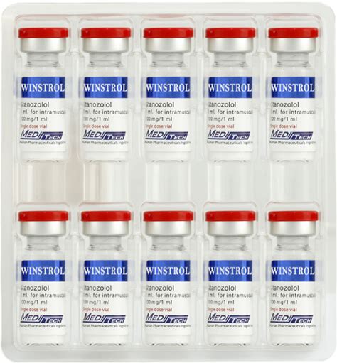 Buy Winstrol Stanozolol Injection 1000mg 10ml Meditech