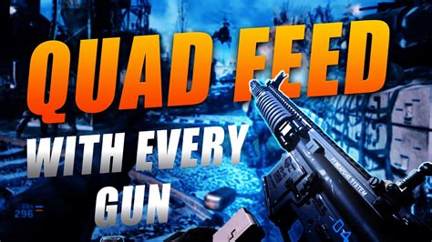 Quad Feed With Every Gun In Modern Warfare Series Call Of Duty