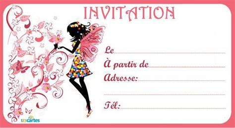 Cartes D Invitation Anniversaire Gratuites Pour Ad Carte Invitation Anniversaire Gratuite