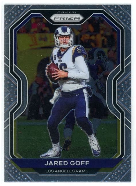 Panini Prizm Jared Goff Los Angeles Rams Ebay