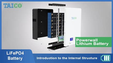 Internal Structure Of V Ah Powerwall Lithium Battery Youtube