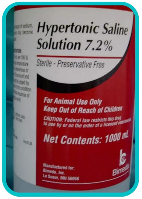 Hypertonic Saline for Everyone?