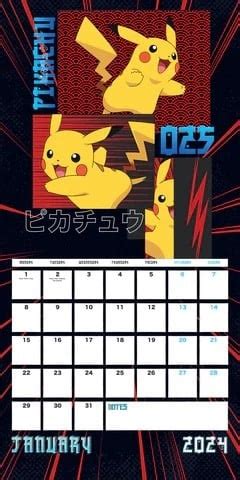 Danilo Pokémon 2024 Kalender 2024 Calendar collectura