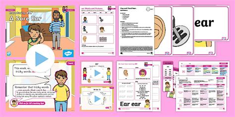 Ear Lesson Pack Reading Level 3 Week 9 Lesson 1