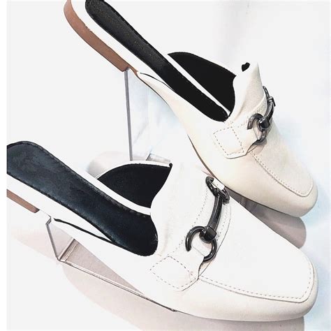 Mule Off White Fivela Shopee Brasil