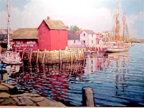 Rockport Motif Number One Painting by Sean Moore - Fine Art America