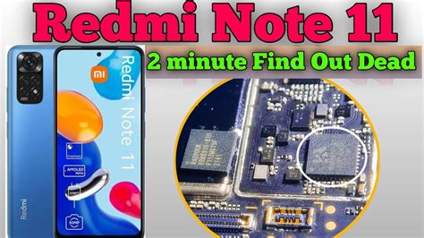 Redmi Note 11 Dead Issue Redmi Note 11 Dead Boot Repair Redmi Note 11 Half Short Remove