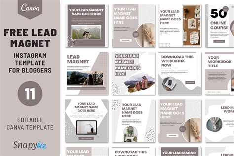 Free Lead Magnet Templates Canva