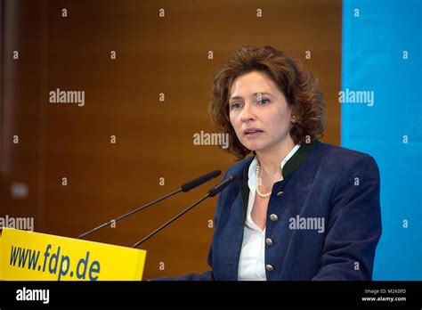 FDP General Secretary Nicola Beer Give Some Declarations To The Press