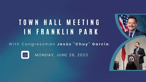 *NEW DATE* Franklin Park Town Hall, Village of Franklin Park ...