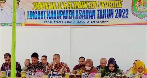 Assisten I Pemkab Asahan Melakukan Penilaian Kecamatan Terbaik