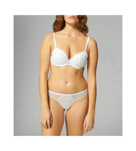 Soutien Gorge Push Up Reflet Blanc SIMONE PERELE Lingerie Sipp