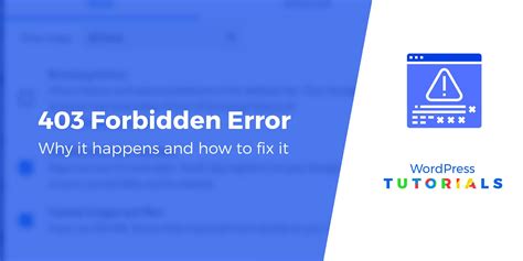 How to Fix the 403 Forbidden Error (7 Methods That Work)