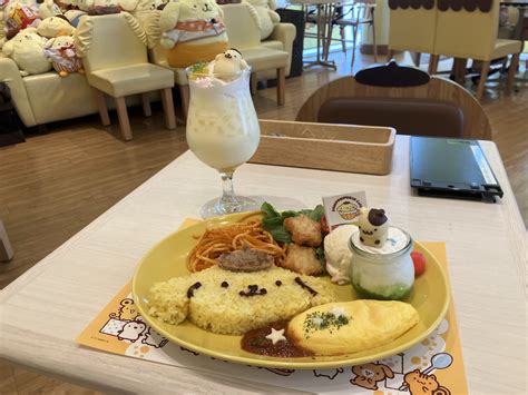 Pompompurin Cafe in Tokyo Review - Pennyless Travels