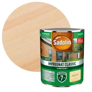 SADOLIN CLASSIC 0 75L BEZBARWNY SMBKOLOR