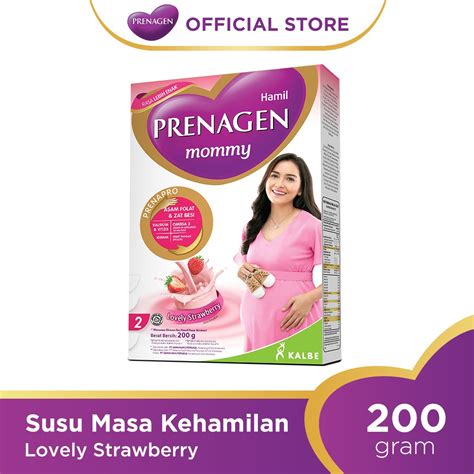 Jual Prenagen Mommy Love Strawberry Gr Susu Ibu Hamil Susu Bumil