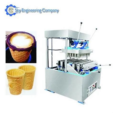 Edible Cup Making Machine Automatic Edible Coffee Cup Making Machine