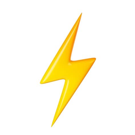 Lightning Bolt Icon Sky Lightning Bolt Icon Vector Art Illustration