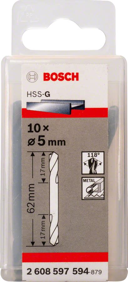 Wiert O Kr Te Szlifowane Dwustronne Hss Bosch Professional