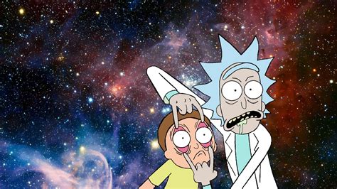 Rick And Morty Galaxy Background đẹp Và độc đáo Nhất