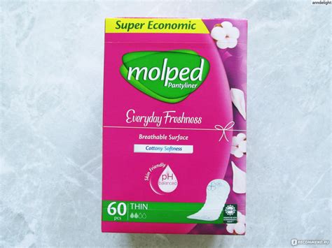 Прокладки ежедневные Molped Pantyliner Прокладки женские ежедневные ...