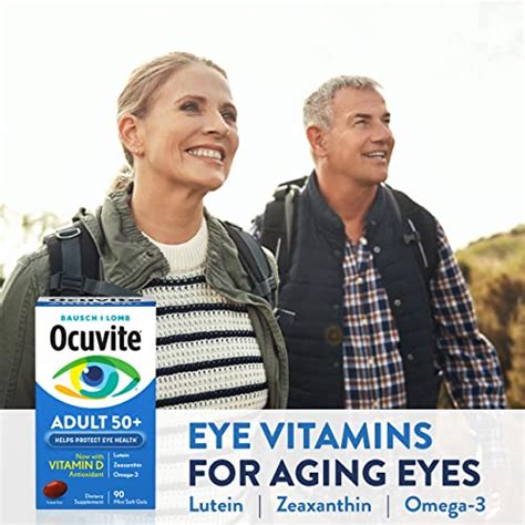 Ocuvite Eye Vitamin Mineral Supplement Contains Zinc Vitamins C E