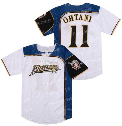 AMBITIOUS Movie Custom Shohei Ohtani #11 Hokkaido Nippon Ham Fighters ...