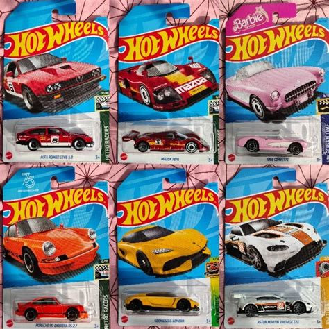 Hot Wheels Barbie CORVETTE ALFA ROMEO GTV KOENIGSEGG GEMERA ASTON MARTIN Shopee Malaysia