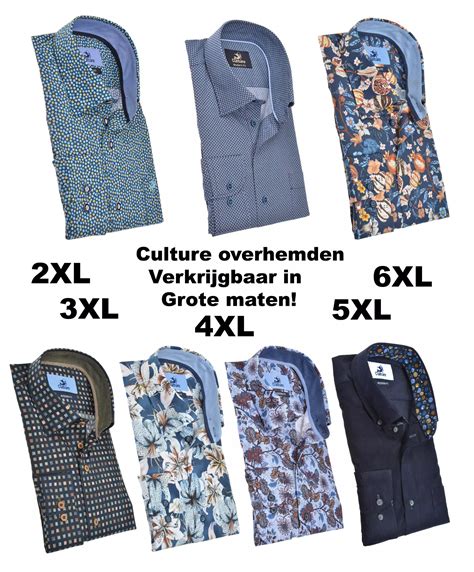 Culture Overhemd Xl Xl Xl Xl Overhemden In Grote Maten