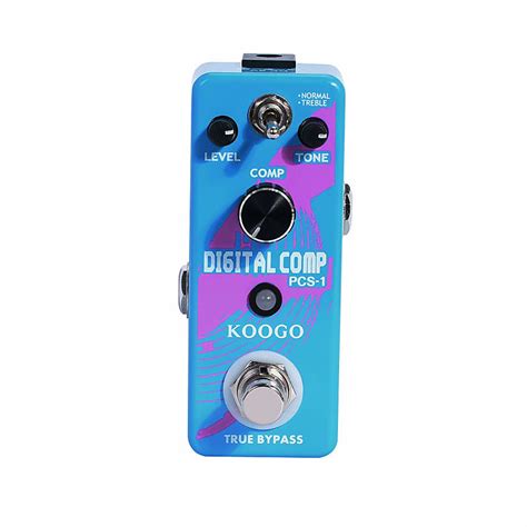 Koogo Guitar Compressor Effects Pedal Digital Noise Gate Reverb