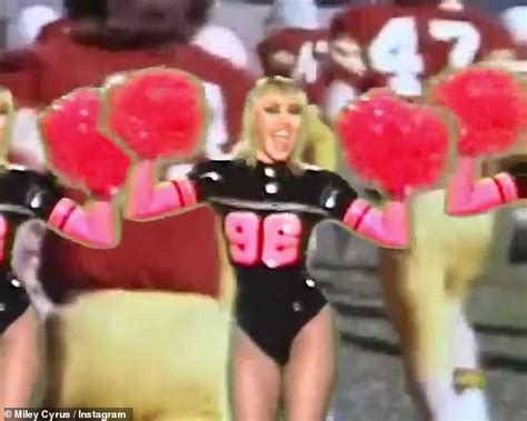 Miley Cyrus dons cheerleader's uniform to announce her TikTok Tailgate - Hot Lifestyle News