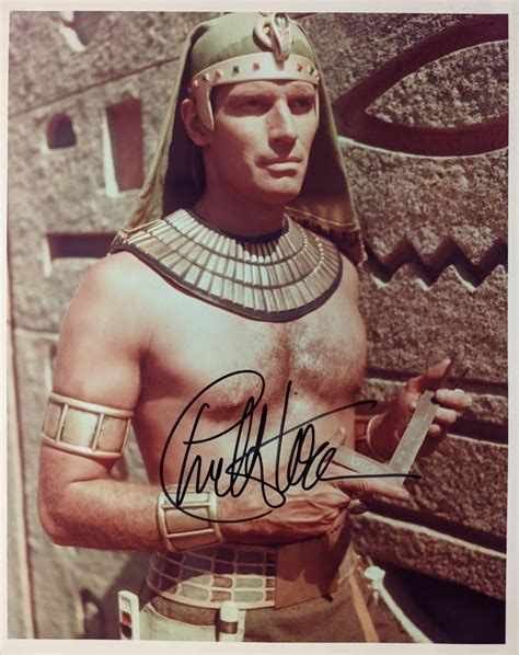 Charlton Heston Signed Photo EstateSales Org