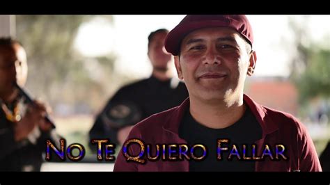 Paco Lennon Y Su Onnor Band No Te Quiero Fallar Video Oficial Youtube