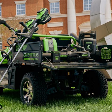 Greenworks Commercial 82V Battery Utility Vehicle Range Kubpower