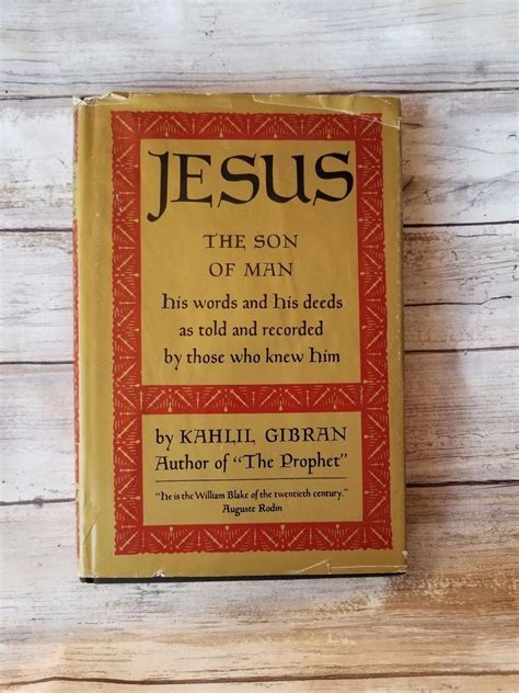 Jesus The Son Of Man By Kahlil Gibran Hardcover