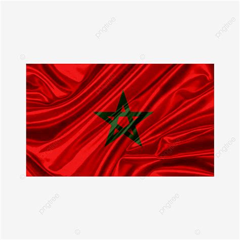 Morocco Flag Clipart Png Images Morocco Wavy Flag Vector Illustration