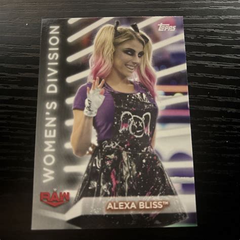 Topps Wwe Women S Division Roster R Alexa Bliss Ebay