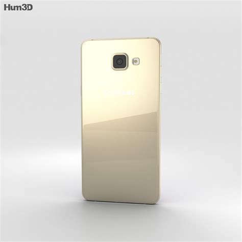 Samsung Galaxy A5 2016 Champagne Gold 3d Model Electronics On Hum3d