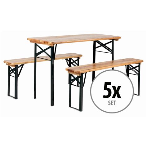 X Set Stagecaptain Hirschgarten Houten Tuinset Voor Balkon Cm