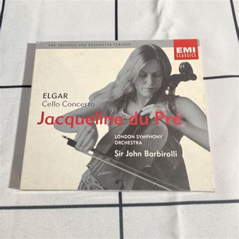 JACQUELINE DU PRE ELGAR CELLO CONCERTO JOHN BARBIROLLI EMI CLASSICS CD