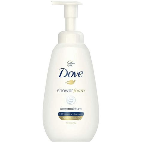 Dove Instant Shower Foam Foaming Body Wash Deep Moisture Nutrium Pump