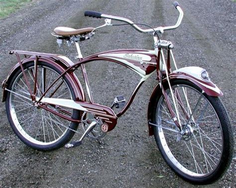 1947 Schwinn B 6 Antique Classic Ballooner Cruiser Tank Bike