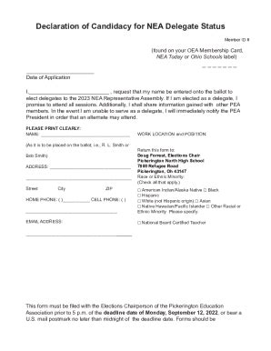 Fillable Online Oea Membership Update Form Fax Email Print Pdffiller