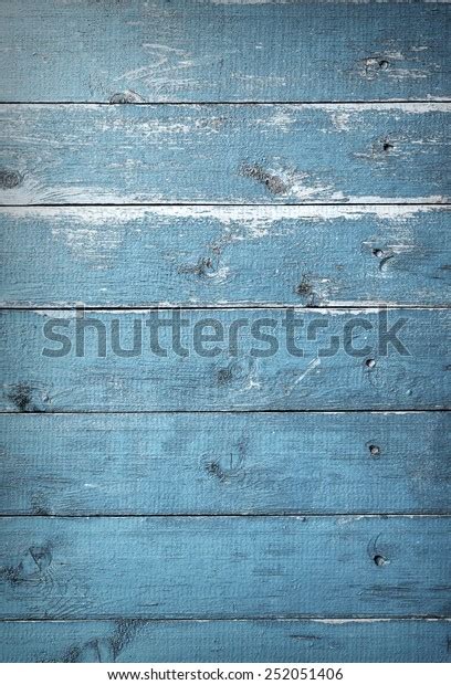 Blue Vintage Wood Texture Stock Photo 252051406 Shutterstock