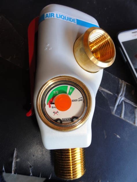 Buy 3000psi ROTAREX SMARTOP CYLINDER VALVE GAUGE REGULATOR GAUGE