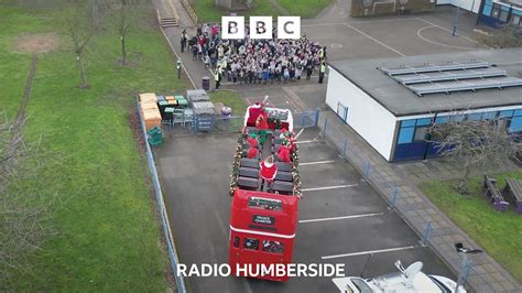 BBC Radio Humberside BBC Radio Humberside The Santa Bus School Tour