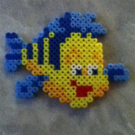 Instagram Photo By Disneyland Tales Flounder Flounder Via Iconosquare Diy Perler Beads