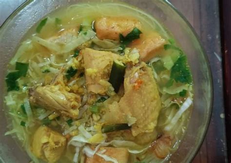 Resep Soto Bening Ayam Kampung Oleh Dr Anita Puspita Dewi Cookpad