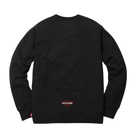 supreme シュプリーム X Independent Fuck The Rest Crewneck FW 日本人対応 必ず届く